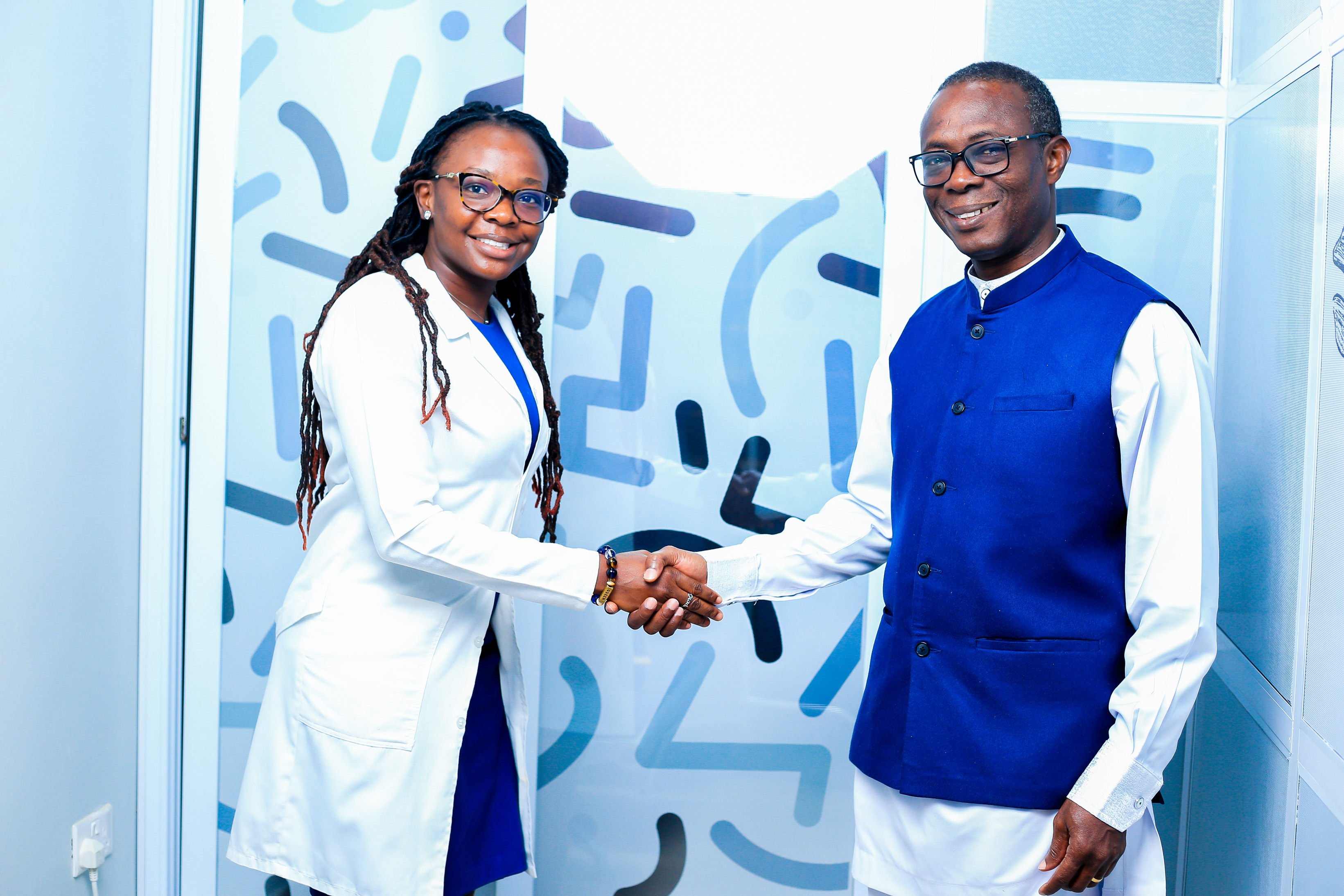 We were honored to host the Vice-Chancellor of the University of Cape Coast at our lab.